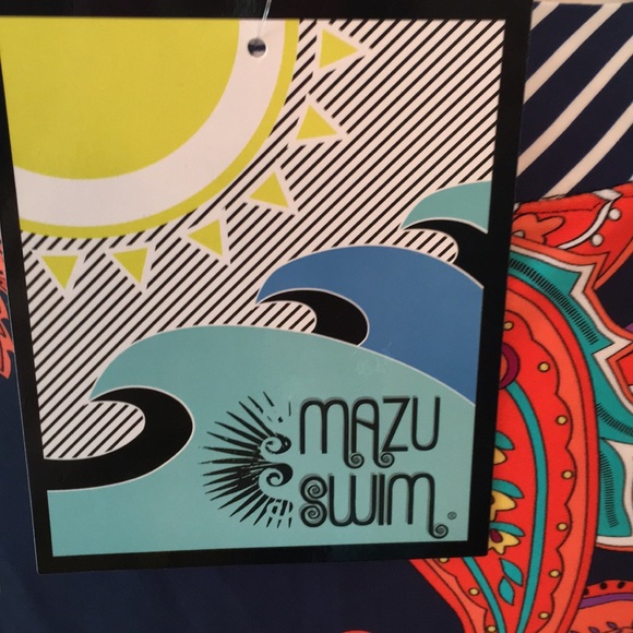 Mazu swim NWT cover up dress size small left - Picture 5 of 8